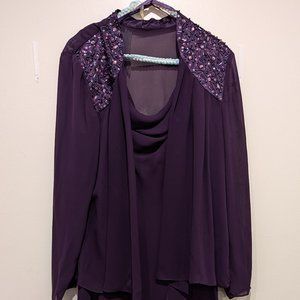 (0254) Formal Midi Dress